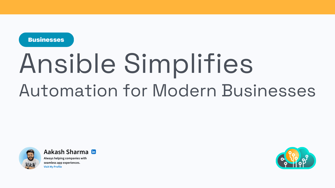 How Ansible Simplifies IT Automation for Modern Businesses by OnEggy Technologies